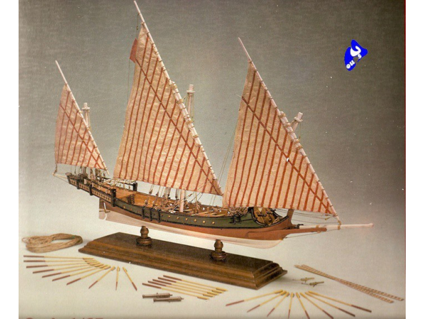 Amati Kit bateau bois 1419 GALEOTTA GALERE GREQUE 1/65