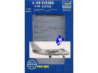 Trumpeter maquette avion 03432 AVIONS S-3B VIKING 1/700