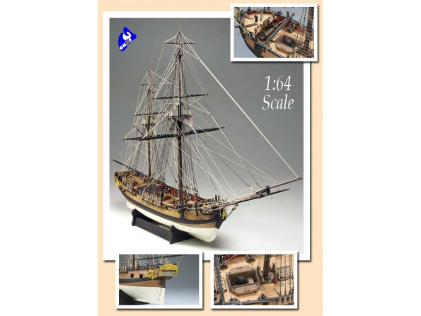 Amati Kit bateau bois 1300/02 H.M. GRANADO 1/64