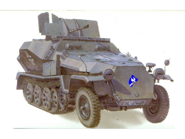 AFV maquette militaire 35118 Sd.Kfz 251/17 1/35