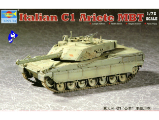 Trumpeter maquette militaire 07250 C1 " ARIETE" 1/72