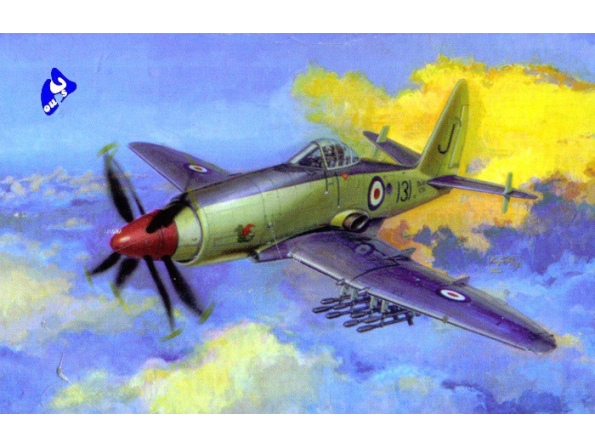 Trumpeter maquette avion 02843 WESTLAND "WYVERN" 1/48