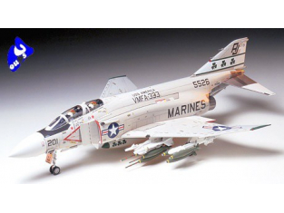 Tamiya maquette avion 60308 McDonnell F-4 J Phantom II Marine 1/