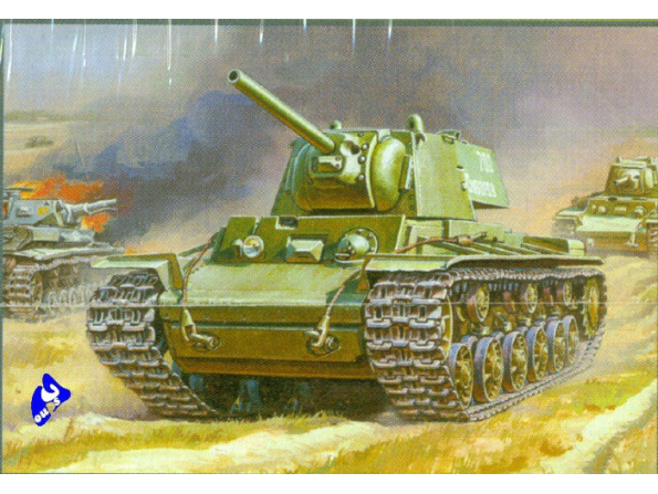 Zvezda maquette plastique 3539 Char lourd sovietique KV1 1/35