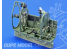 Eduard kit d&amp;39amelioration avion brassin 648100 Cockpit Spitfire Mk.IX 1/48