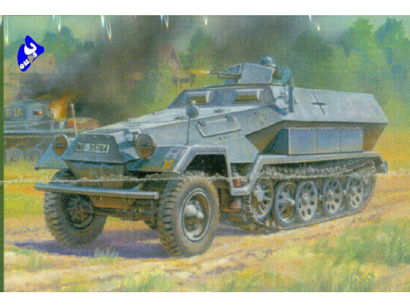 Zvezda maquette militaire 3572 SD.KFZ. 251/1 Ausf.B 1/35
