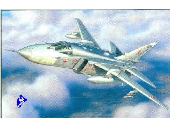 Zvezda maquette avion 7268 Su-24MR 1/72