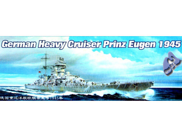 Trumpeter maquette bateau 05313 "PRINZ EUGEN" 1945 1/350