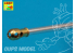 Aber 35L113 Fut de canon 17pdr Mk.I avec frein de canon en forme de boule Bronco 1/35