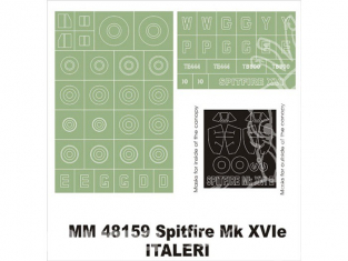 Montex Maxi Mask MM48159 Spitfire MkXVI Italeri 1/48