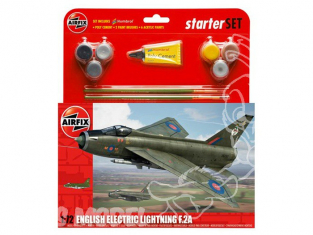 Airfix maquette avion 55305 English Electric Lightning F.2A Starter Set 1/72