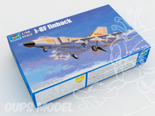 Trumpeter maquette avion 02847 J-8F Finback 1/48