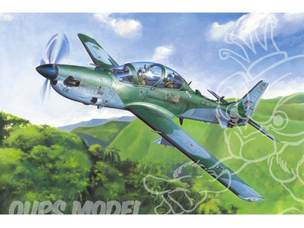 Hobby boss maquette avion 81727 Embraer EMB 314 Super Tucano Brezil 1/48