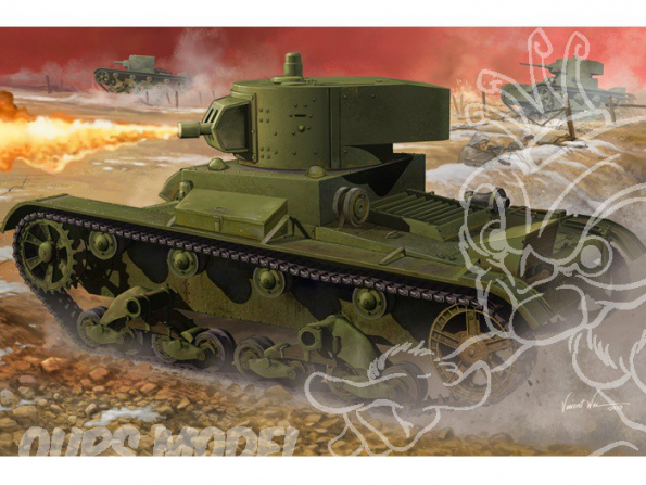 HOBBY BOSS maquette militaire 82498 OT-130 Soviétique lance flammes 1/35