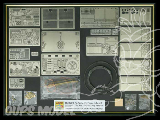 Aber 16K01 Kit Amelioration Pz.Kpfw. VI Tigre I Ausf.E Sd.Kfz. 181 Debut production 1/16