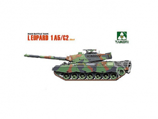 Takom maquette militaire 2004 CHAR DE BATAILLE ALLEMAND "LEOPARD" I A5/C2 (2 En 1) 1/35
