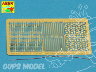 Aber 35A122 Sangles pour Tanks Russes modernes T-64 T-72 T-80 T-90 1/35