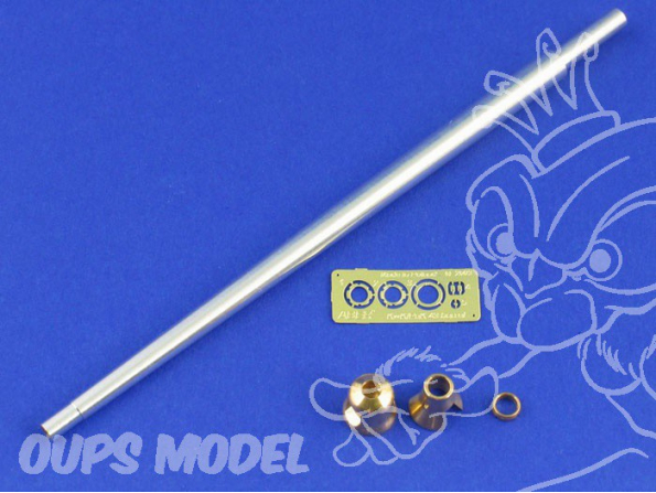 Aber 35L067n Canon Allemand 88mm Pak 43/3 L/71 pour Jagdpanther Ausf. G1 debut de production pour kit Dragon 1/35