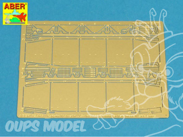 Aber 72A05 Jupes laterale pour PzzKpfw IV (H,J), Brummbar 1/72