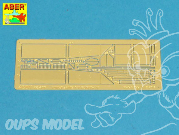 Aber 72A06 Jupes de tourelle pour PzKpfw IV 1/72