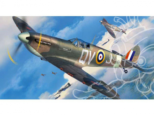 revell maquette avion 03986 Supermarine SPITFIRE Mk.IIa 1/32