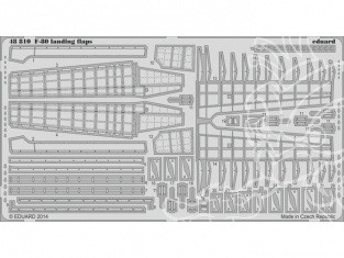 EDUARD photodecoupe avion 48810 Volets d atterrissage F-80 Hobby Boss 1/48