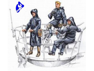 CMK figurine 72133 EQUIPAGE U BOAT DE QUART 1/72