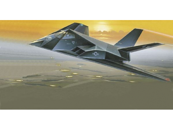 italeri maquette avion 0189 f117 1/72