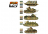 MIG peinture 7110 Set Couleurs Tanks Francais WWI &amp; WWII 6 x 17ml
