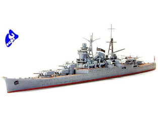 TAMIYA maquette bateau 31344 Kumano Light Cruiser 1/700