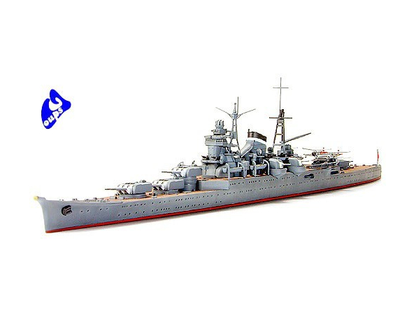 TAMIYA maquette bateau 31344 Kumano Light Cruiser 1/700