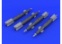 Eduard kit d&#039;amelioration avion brassin 648155 Missiles GBU-12 1/48