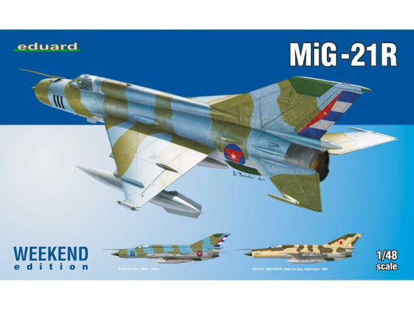 EDUARD maquette avion 84123 MiG-21R Weekend Edition 1/48