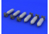 Eduard kit d&#039;amelioration brassin 672039 Bombes US 500lb 1/72