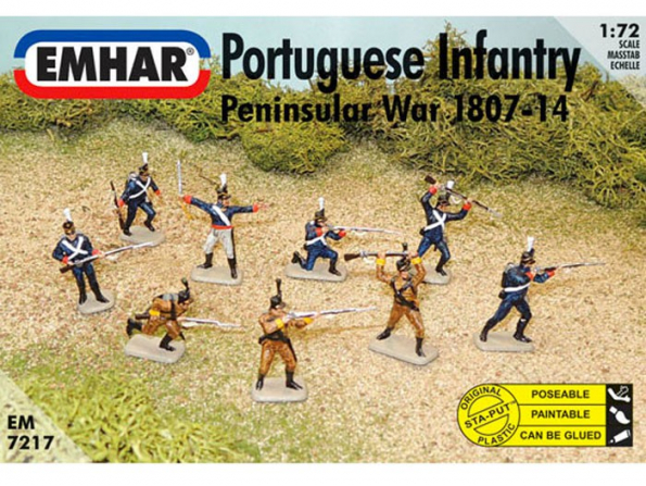 EMHAR figurine 7217 Infanterie Portugaise 1807/1814 1/72