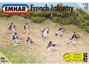 EMHAR figurine 7216 Infanterie Française 1807/1814 1/72