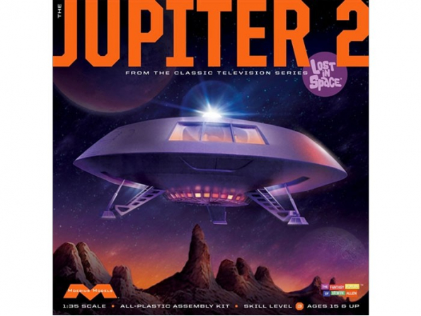 Moebius maquette serie télé 913 Jupiter 2 Lost in Space 1/35