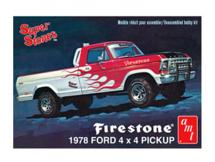AMT maquette voiture 0858 1978 FORD PICKUP Firestone 1/25