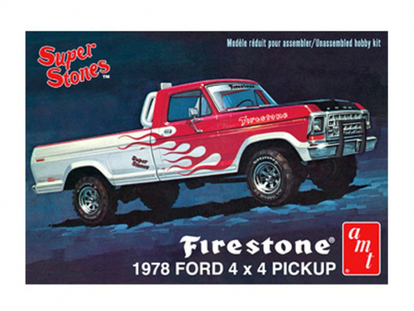 AMT maquette voiture 0858 1978 FORD PICKUP Firestone 1/25