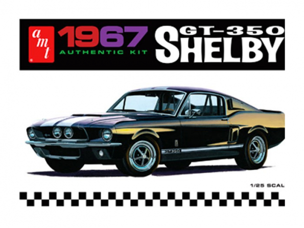 AMT maquette voiture 0800 SHELBY GT350 DUAL COLOR 1/25