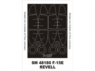 Montex Mini Mask SM48180 F-15E Revell 1/48