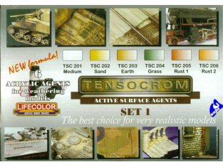 Lifecolor peinture TSC01 Tensocrom Set1