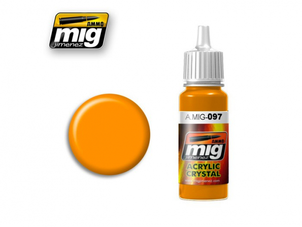 MIG peinture authentique 097 Orange cristal