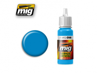MIG peinture authentique 098 Bleu clair cristal
