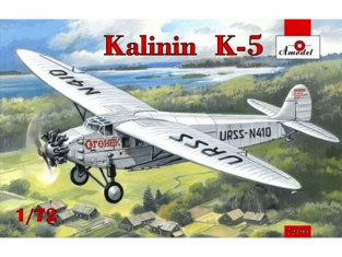 Amodel maquettes avion 72199 KALININ K-5 SOVIET AIRLINER 1/72