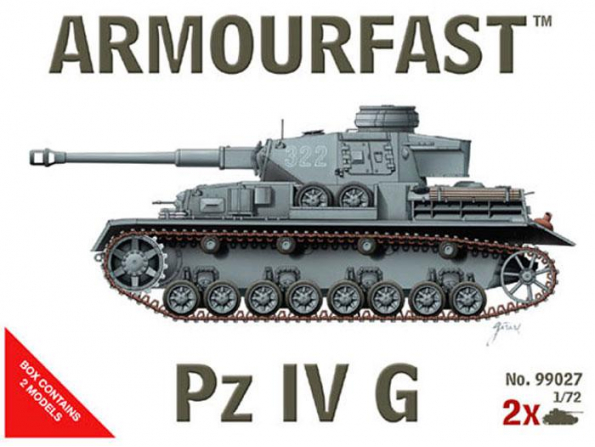 Armoufast maquette militaire 99027 Panzerkampfwagen IV 1/72