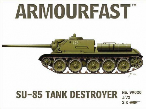 Armoufast maquette militaire 99020 SU 85 1/72
