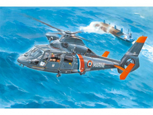 Trumpeter maquette helicoptere 05106 AS365 N2 DAUPHIN 2 MARINE NATIONALE 2010 1/35