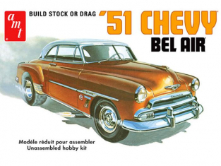 MPC maquette voiture 862 Chevy Bel Air 1951 1/25