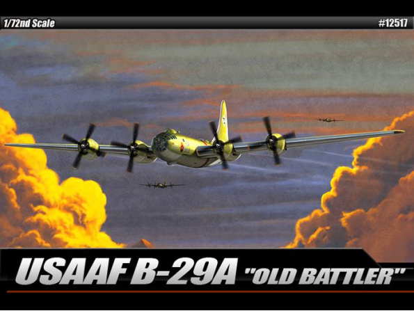 Academy maquette avion 12517 USAAF B-29A "Old Battler" 1/72
